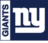 New York Giants Big and Bold  Fleece Throw