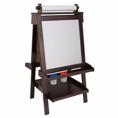 KidKraft Deluxe Wood Easel - Espresso