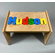 Personalized Name Puzzle Stool - Natural